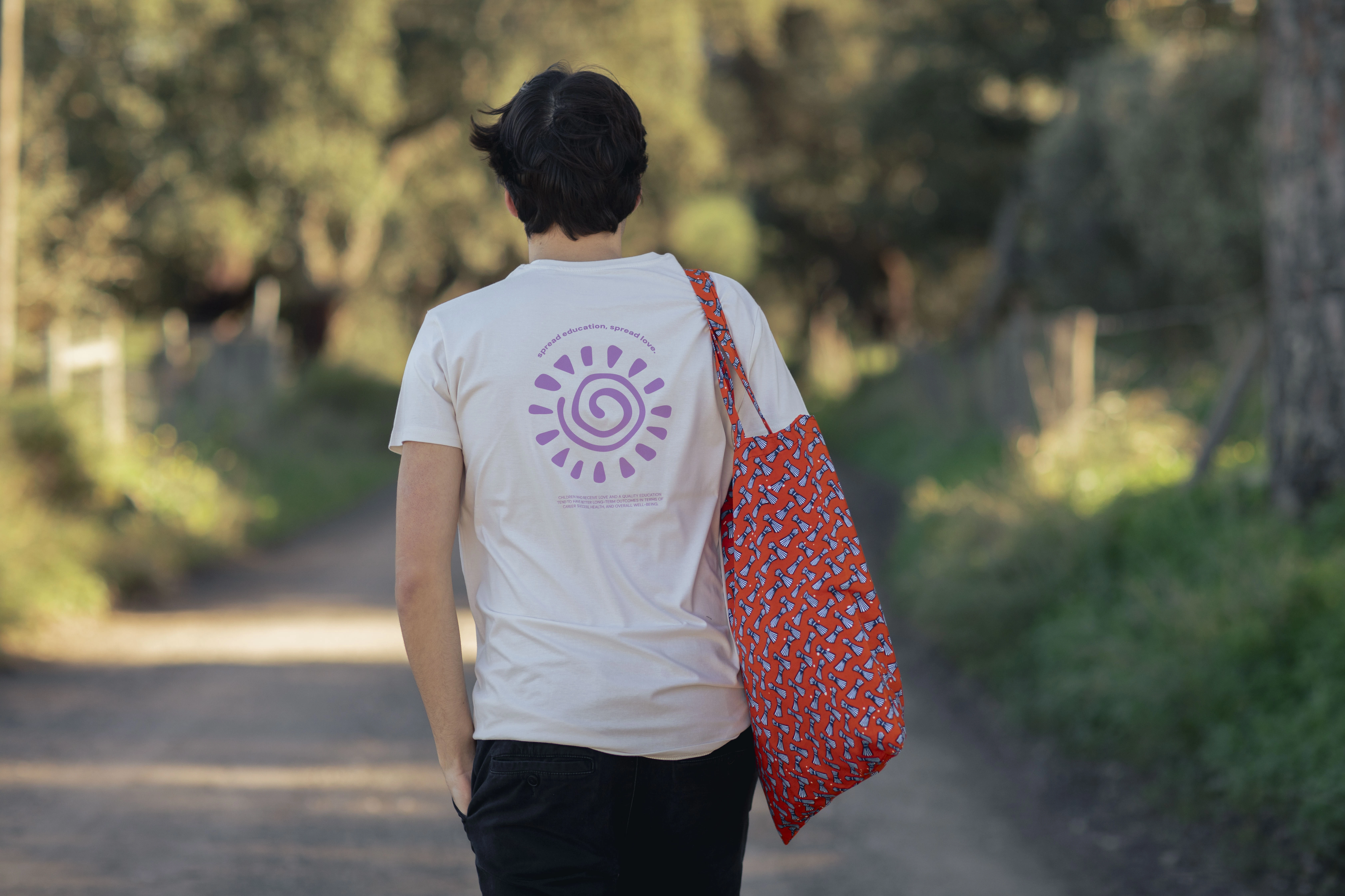 Person carrying bag